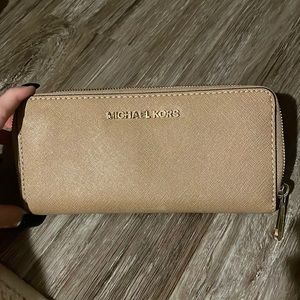 Michael Kors zipped wallet